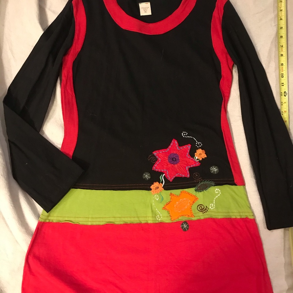 Tunic/Mini, Cotton knit, XL fits like M